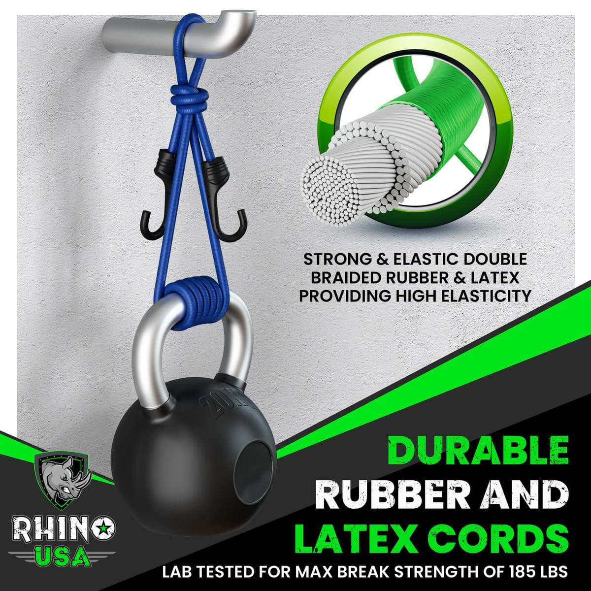 Rhino USA 28 Piece Bungee Cord Set - Image 4
