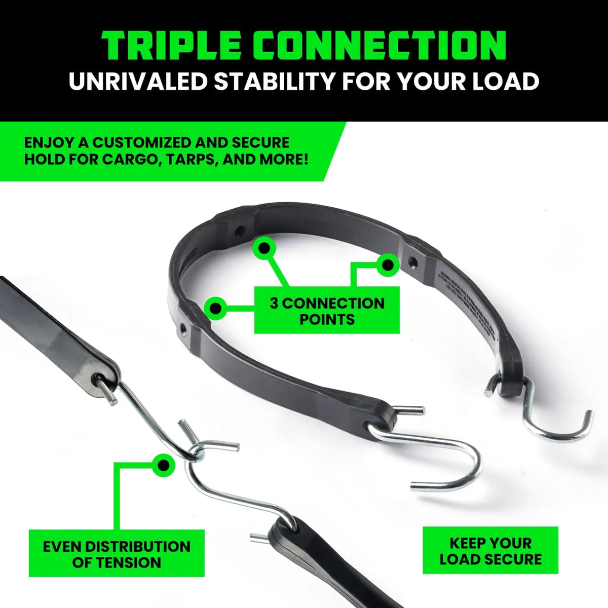 Rhino USA Heavy-Duty Tarp Straps - Image 3