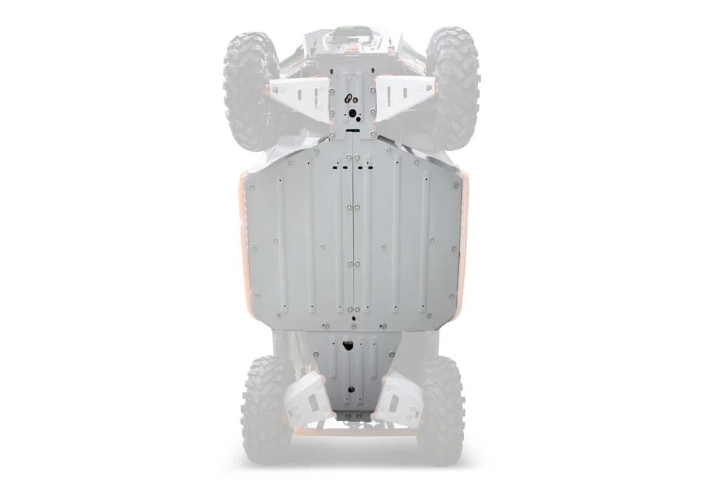 Rival Powersports '18-'20 Polaris Ranger XP 1000 Alloy Central Skid Plate - Image 2