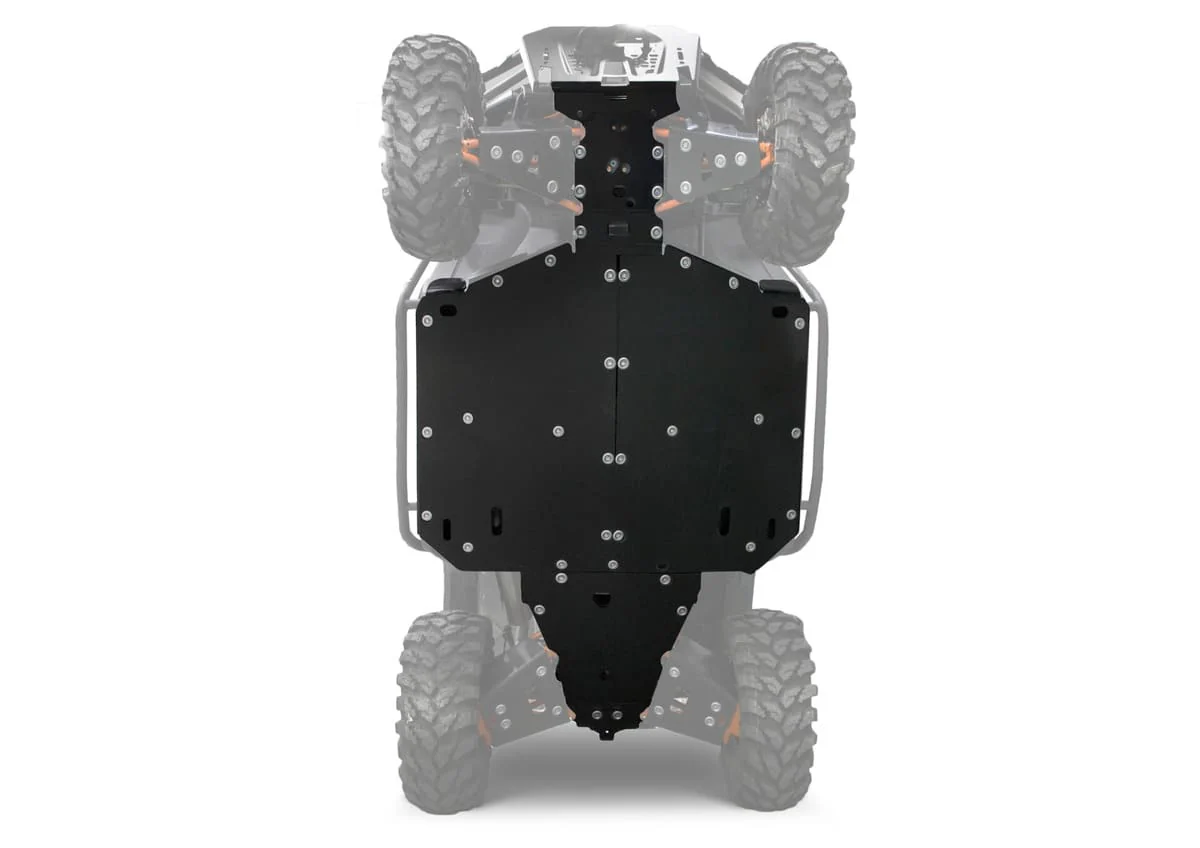 Rival Powersports Polaris Ranger XP 1000 Plastic Central Skid Plate - Image 2