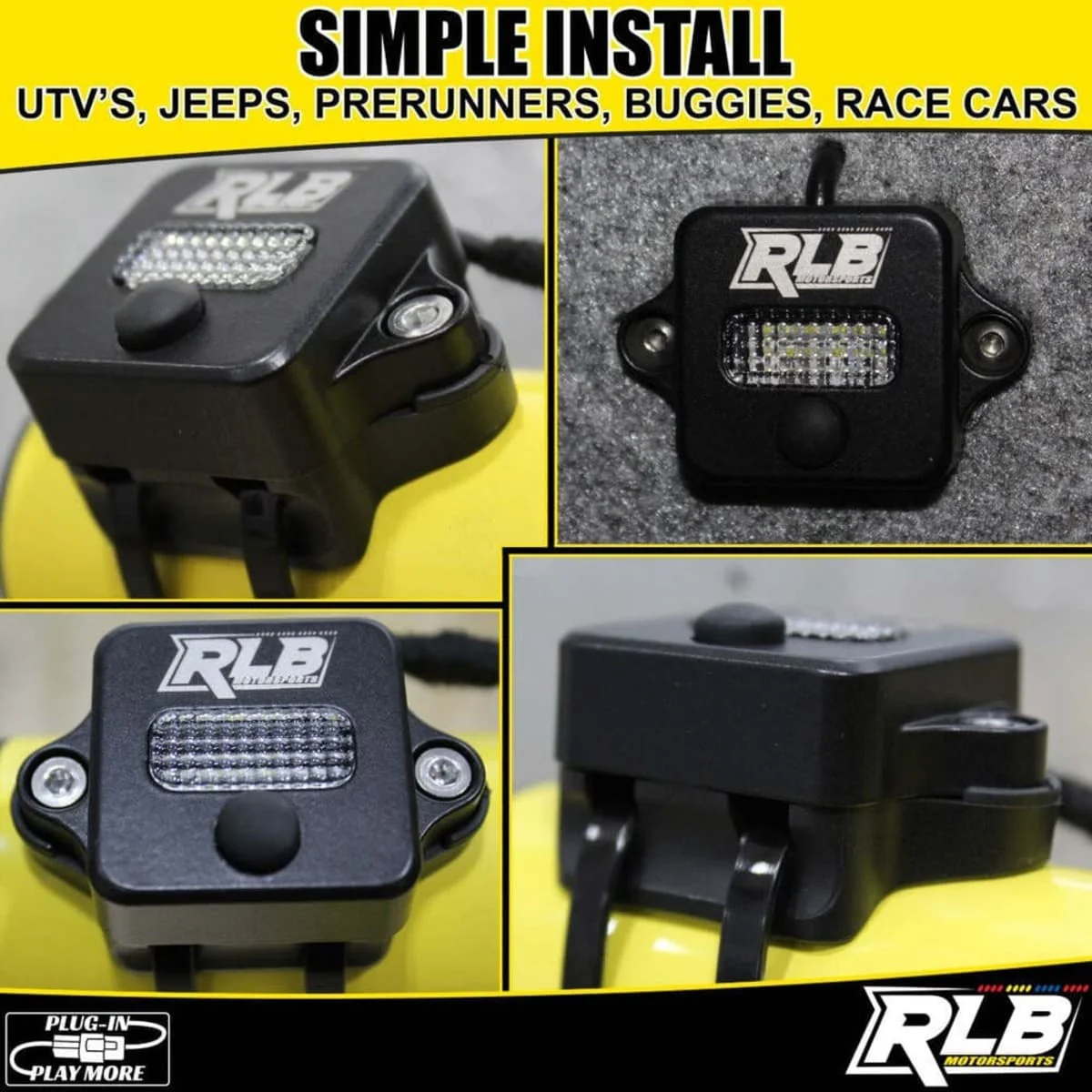 RLB Motorsports Can-Am Maverick X3 Dome Light White - Image 3