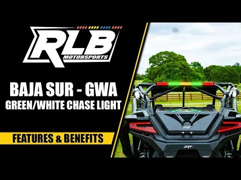 RLB Motorsports Can-Am Maverick X3 Dual Color LED Chase Light - Green/White - Image 10