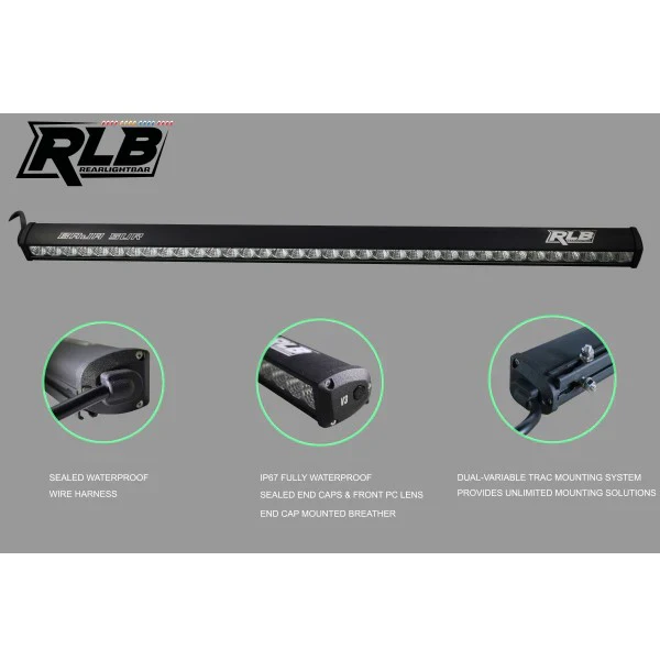 RLB Motorsports Can-Am Maverick X3 Dual Color LED Chase Light - Green/White - Image 7