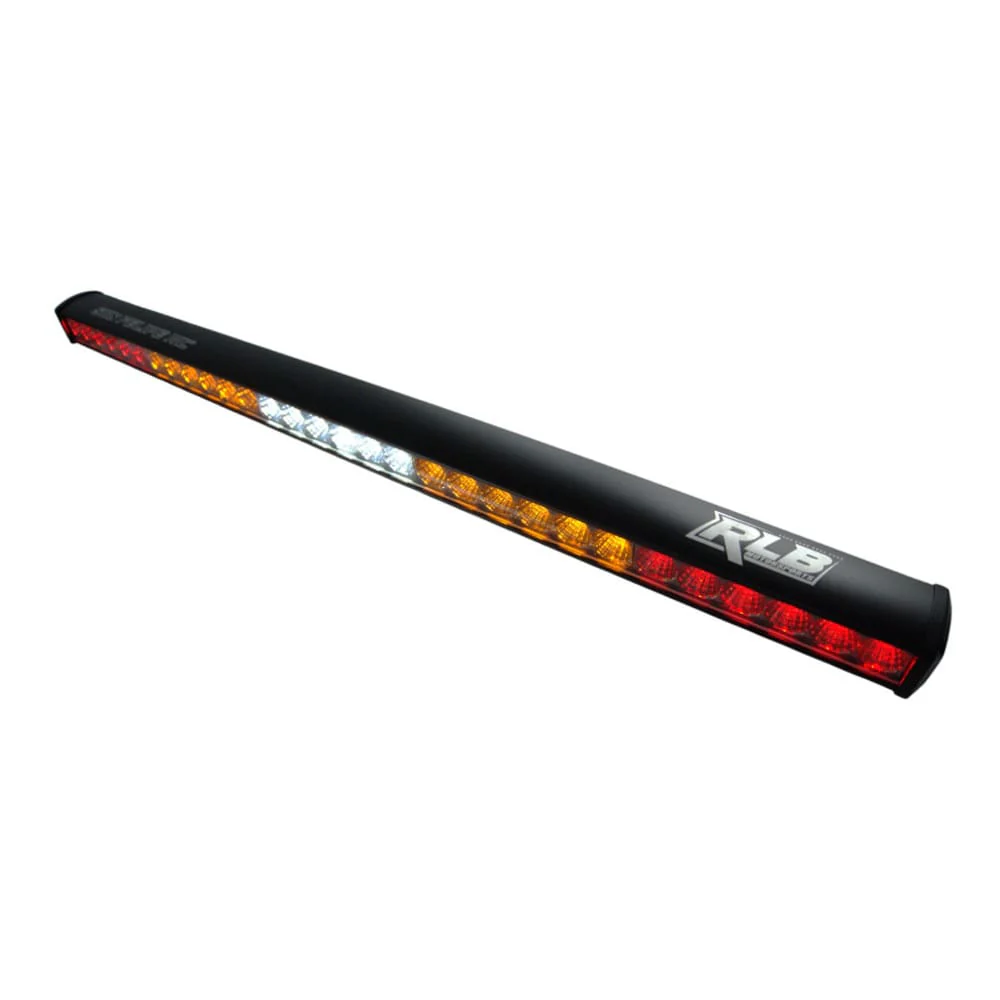 RLB Motorsports Chase LED Light Bar - San Felipe DIY-No Wire Harness Amber/White