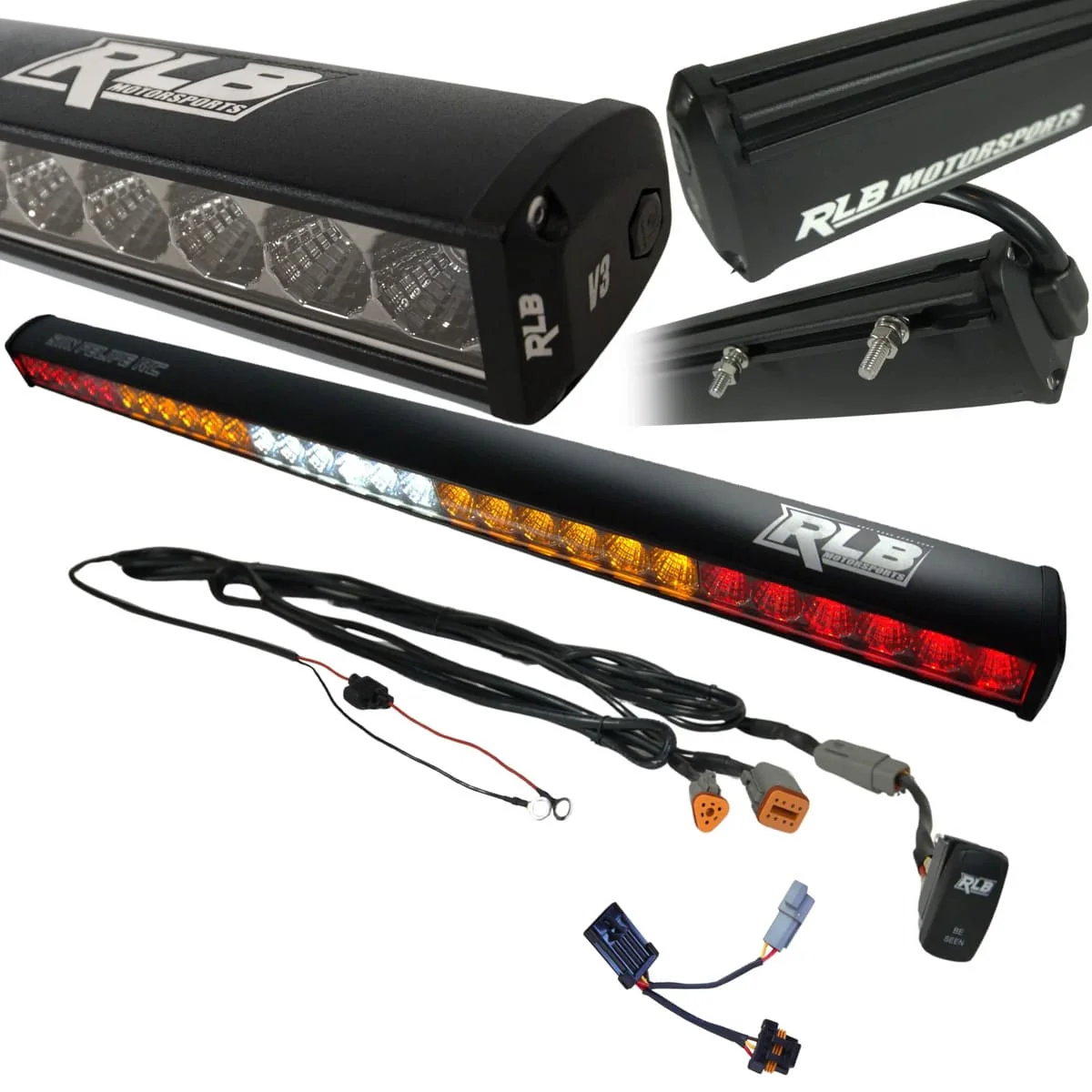 RLB Motorsports Polaris RZR 170/ 200 San Felipe Chase Light - Amber/White