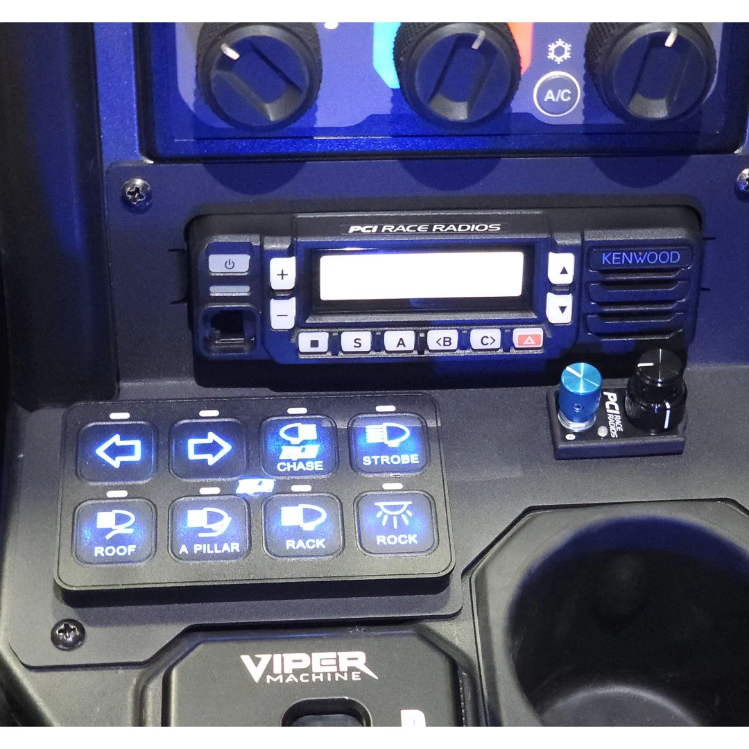 RLB Motorsports Poplaris Xpedition PRO8+ Rugged Radio Dash Mount - Image 2