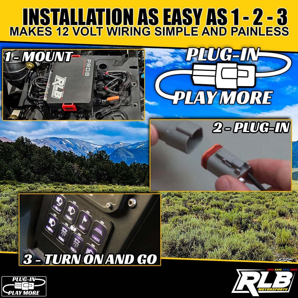 RLB Motorsports Pro-8 Switch Panel - Image 3