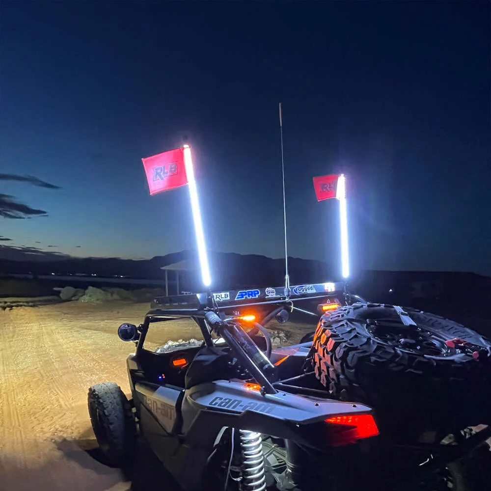 RLB Motorsports Solid Color GOAT LED Hyper Bright Whips - Image 9