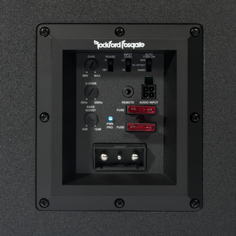 Rockford Fosgate Punch Single 12" 300 Watt Amplified Subwoofer - Image 6