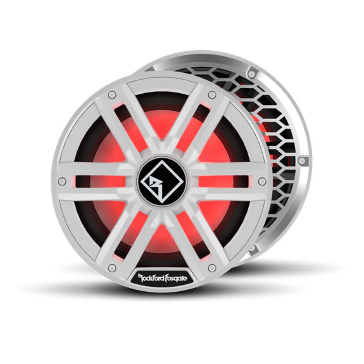 Rockford Fostgate M2 10" DVC 2Ω Color Optix Infinite Baffle Marine Subwoofer
