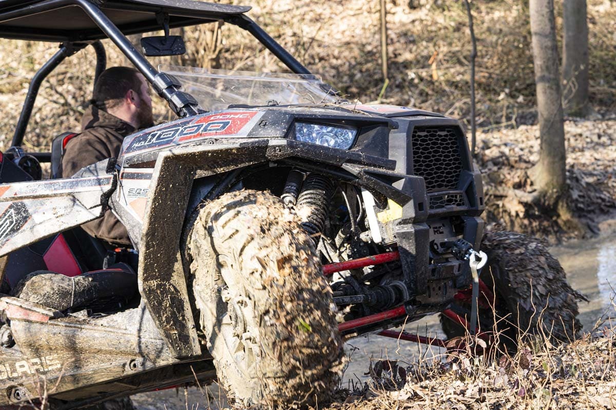 Rough Country '14-'23 Polaris RZR XP 4 1000 Winch Mount - Image 5