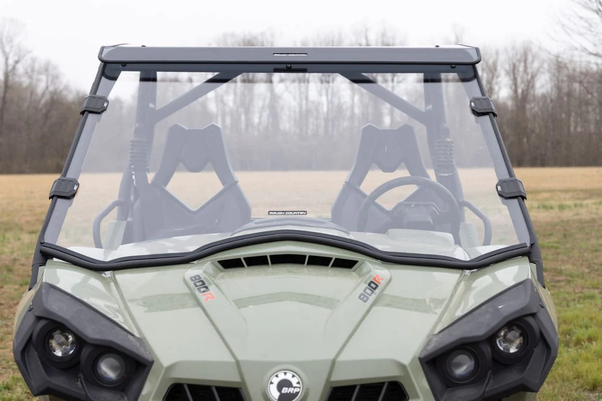 Rough Country Can-Am Commander 1000 R Scratch Resistant Full Windshield - Image 10