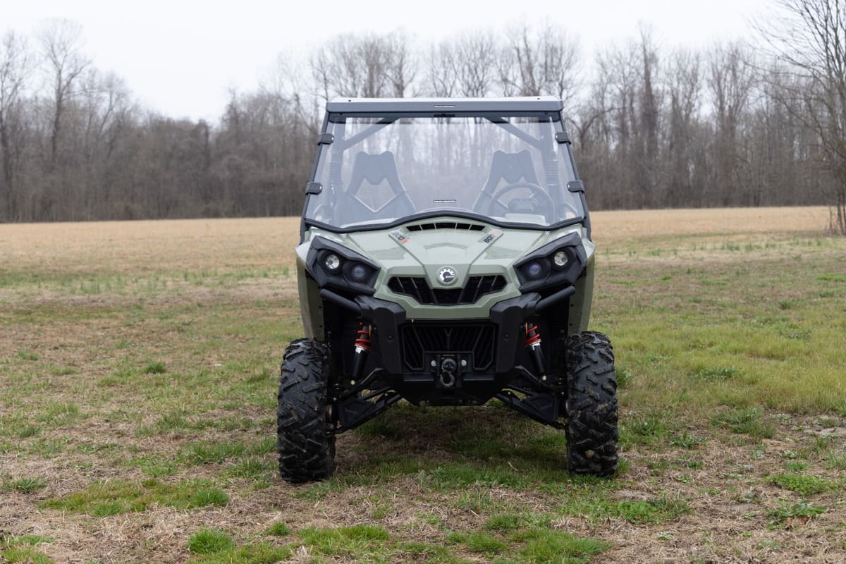 Rough Country Can-Am Commander 1000 R Scratch Resistant Full Windshield - Image 3