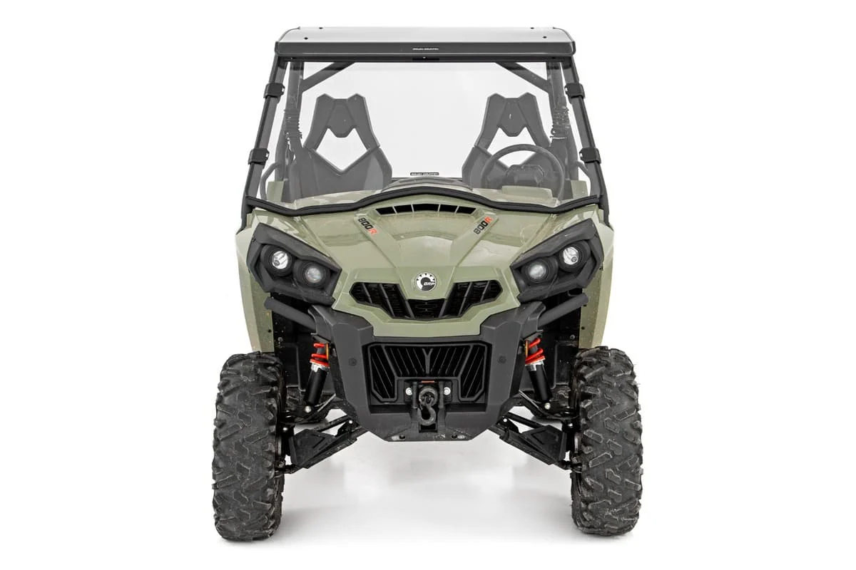 Rough Country Can-Am Commander 1000 R Scratch Resistant Full Windshield - Image 5