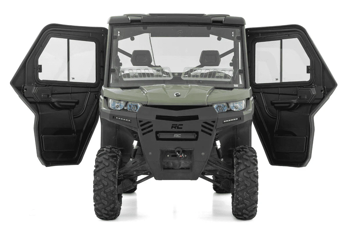 Rough Country Can-Am Defender HD 5/HD 7/HD 8/HD 9/HD 10 2 Seater UTV Side Doors - Image 2
