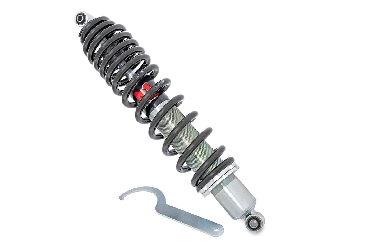 Rough Country Can-Am Defender HD 5/HD 8/HD 9 Ride Height Adjust M1 Front Coil Over Shocks - Image 4