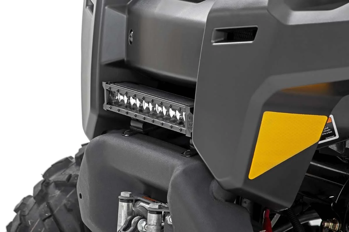Rough Country Can-Am Defender HD 8 / 12'' Single Row LED Light Kit - Image 8