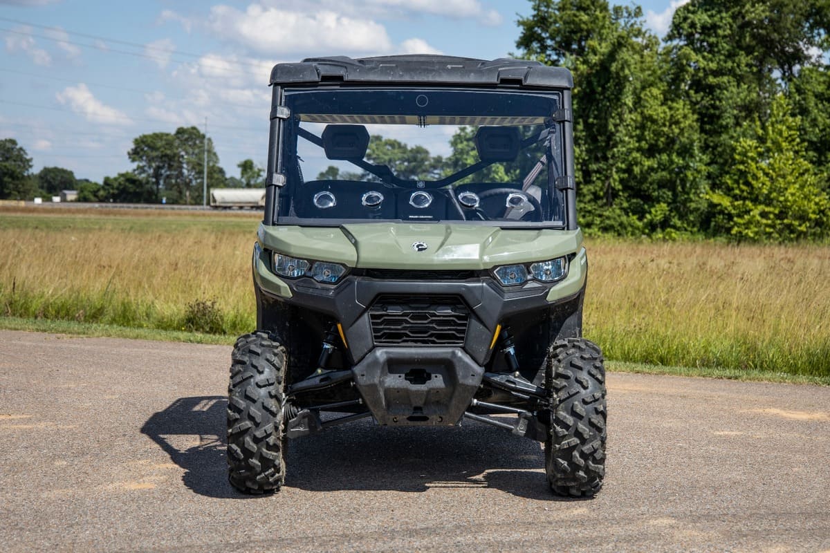 Rough Country Can-Am Defender HD Scratch Resistant Full Windshield - Image 13