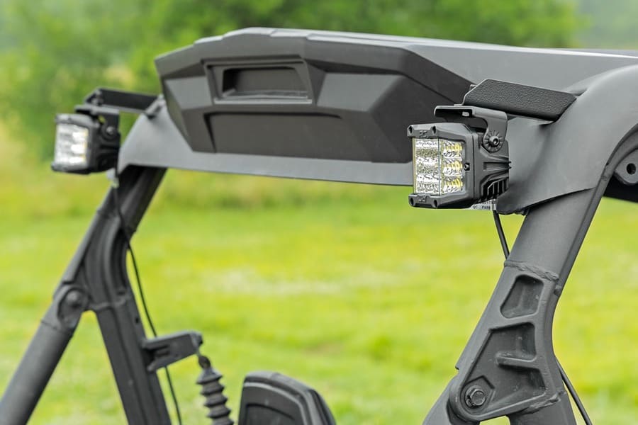 Rough Country Can-Am Maverick & Trail/Sport Rear Roof Mount LED Light Kit - Image 9