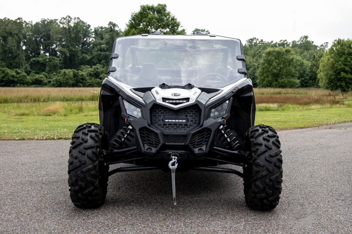 Rough Country Can-Am Maverick X3 6" Black Slimline Cowl Mount LED Light Kit - Image 6
