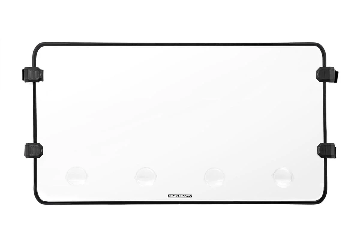 Rough Country CFMoto UForce 1000 Scratch Resistant Vented Full Windshield