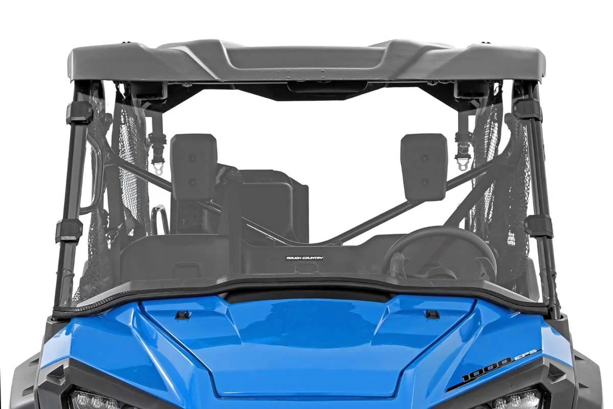 Rough Country Honda Pioneer 1000 Scratch Resistant Full Windshield - Image 6
