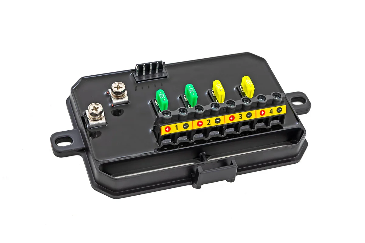Rough Country Multifunction Modes RGB Backlit Buttons 4 Gang Switch Panel - Image 4