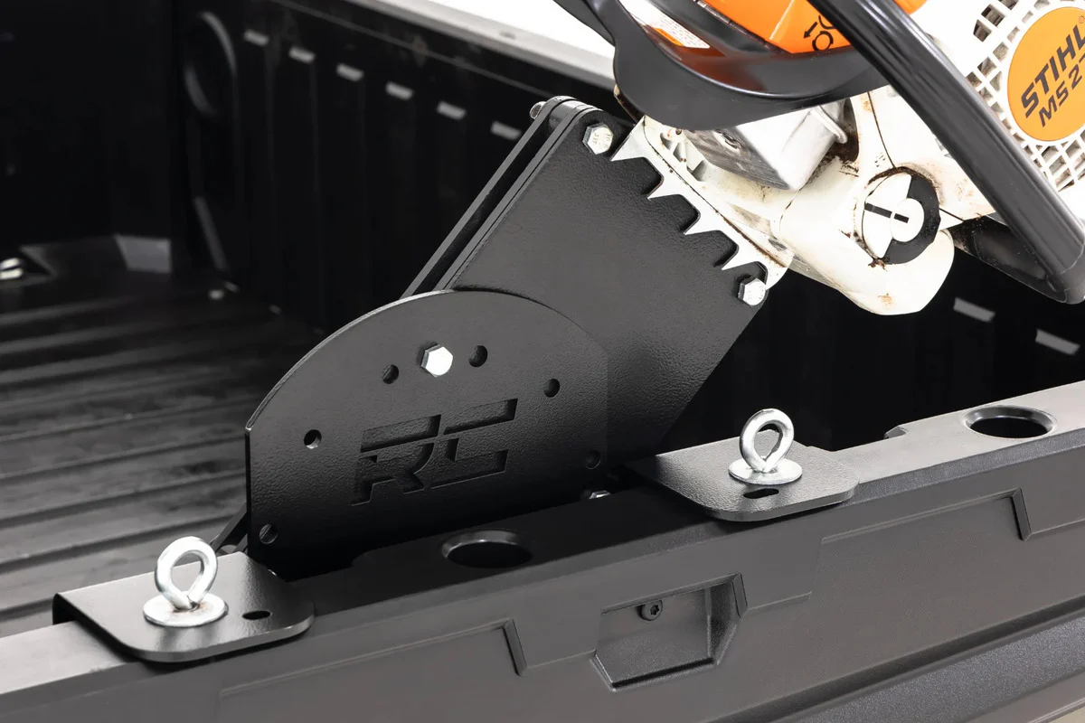 Rough Country Polaris/Can-Am Bed Side Mount Chainsaw Carrier