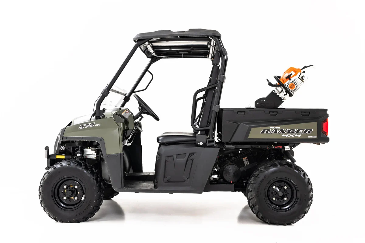 Rough Country Polaris/Can-Am Bed Side Mount Chainsaw Carrier - Image 2
