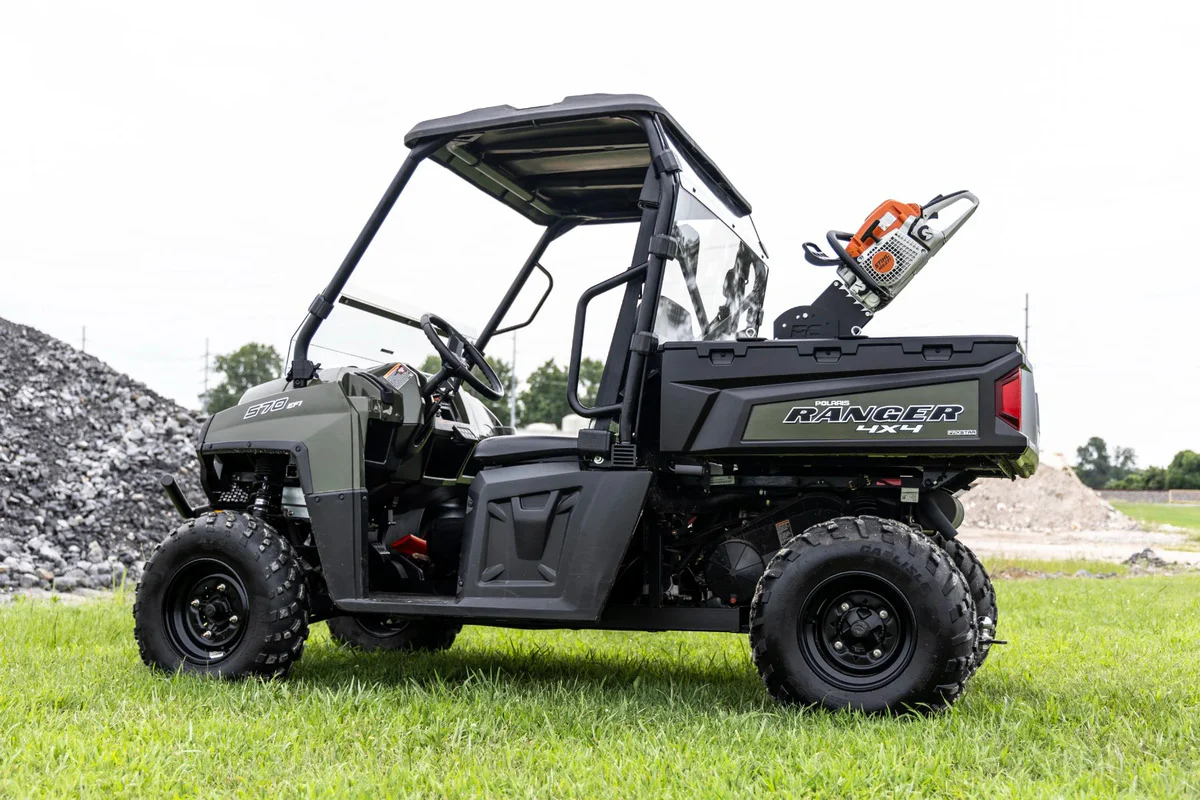 Rough Country Polaris/Can-Am Bed Side Mount Chainsaw Carrier - Image 9