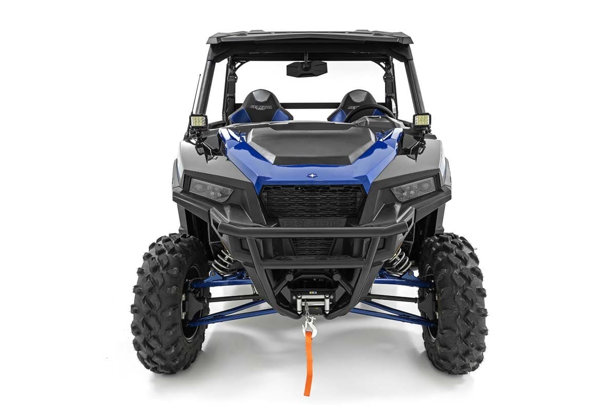 Rough Country Polaris General Lower Windshield Dual LED Light Kit - Image 3