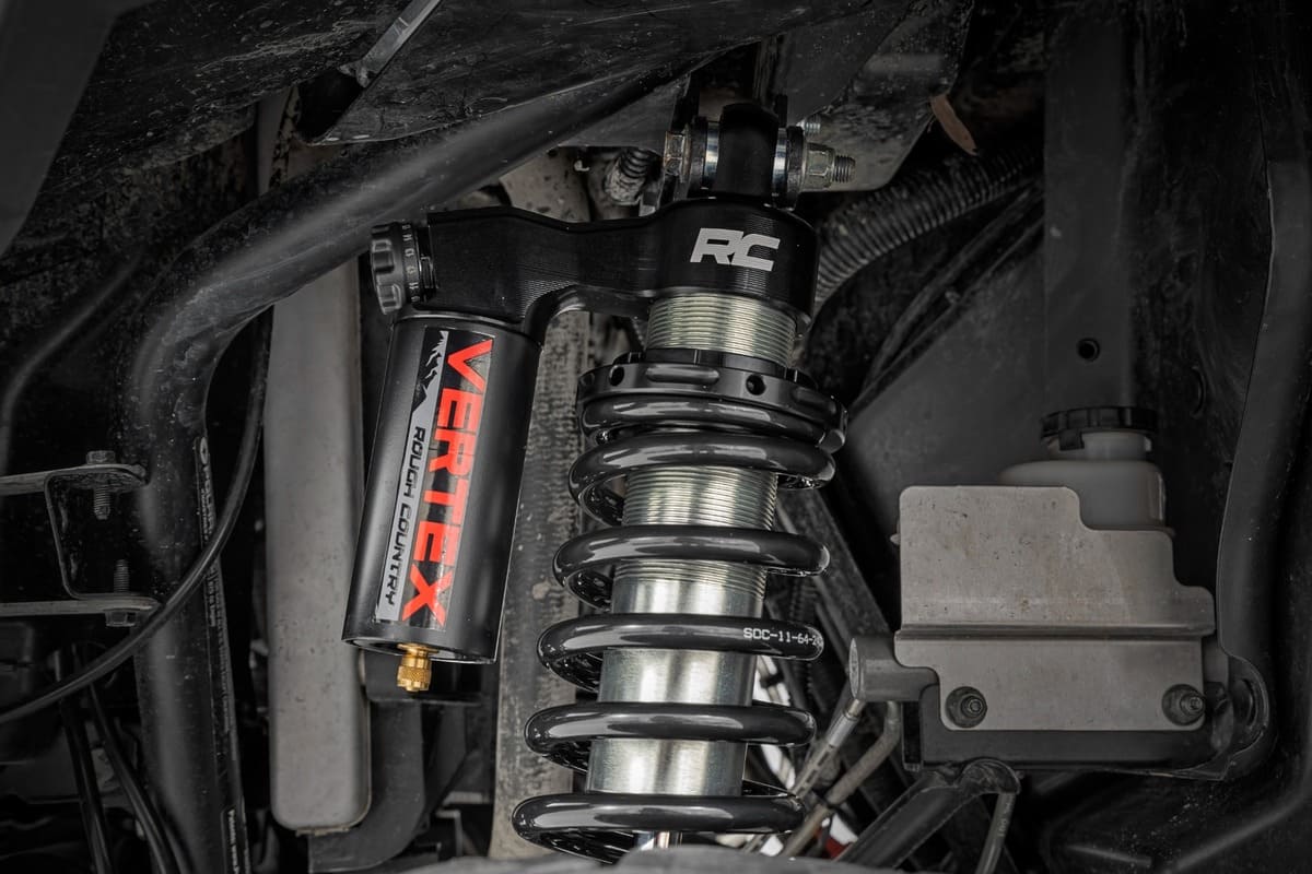 Rough Country Polaris Ranger 1000 Adjustable Vertex Front Coil Over Shock Pair - Image 6