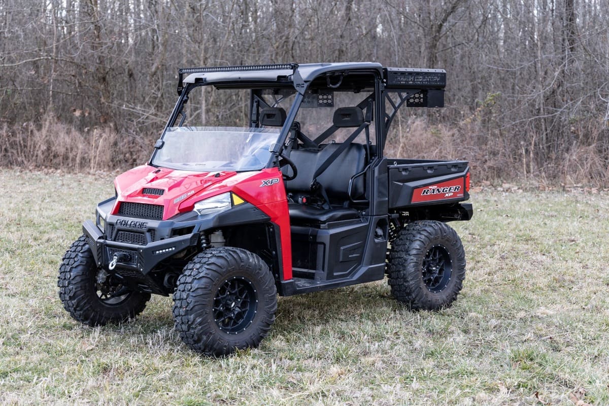 Rough Country Polaris Ranger 1000 Adjustable Vertex Front Coil Over Shock Pair - Image 8