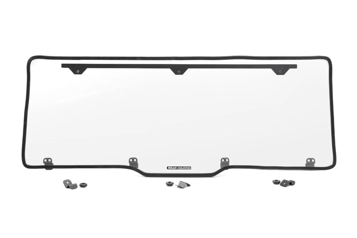 Rough Country Polaris Ranger XP 1000 Scratch Resistant Rear Panel