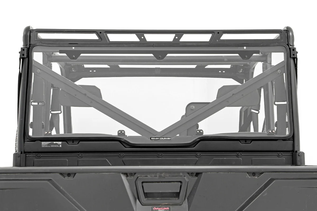 Rough Country Polaris Ranger XP 1000 Scratch Resistant Rear Panel - Image 4