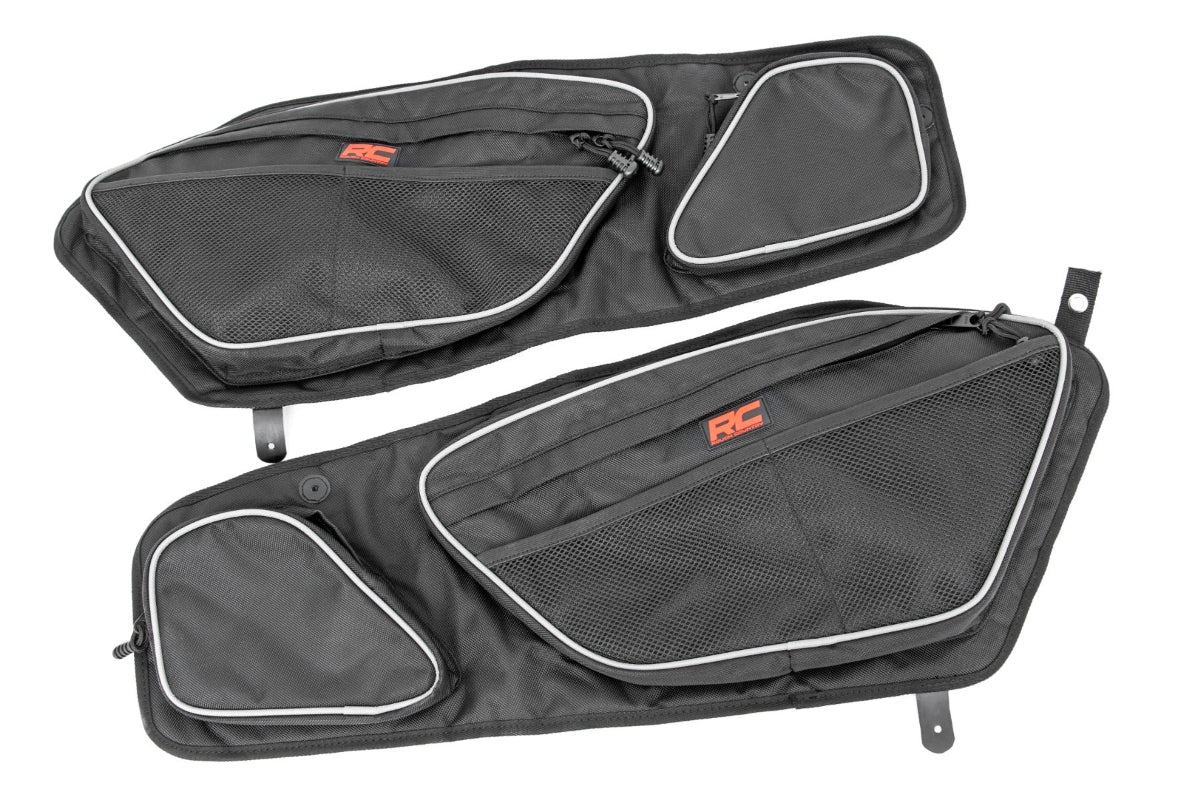 Rough Country Polaris RZR Pro R Front Door Storage Bags - Image 7