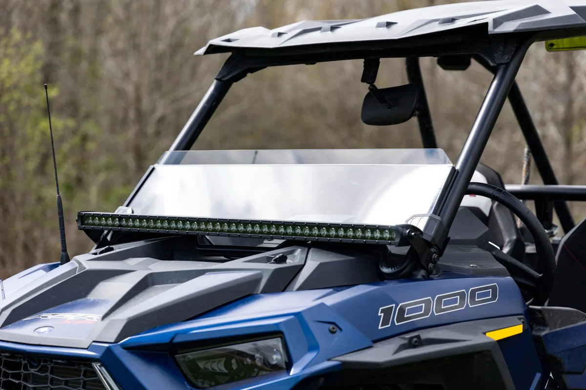 Rough Country Polaris RZR XP 1000 40" Black Single Row Front Mount LED Light Kit - Image 12
