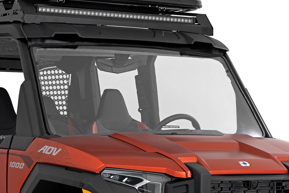 Rough Country Polaris Xpedition Scratch Resistant Full Windshield