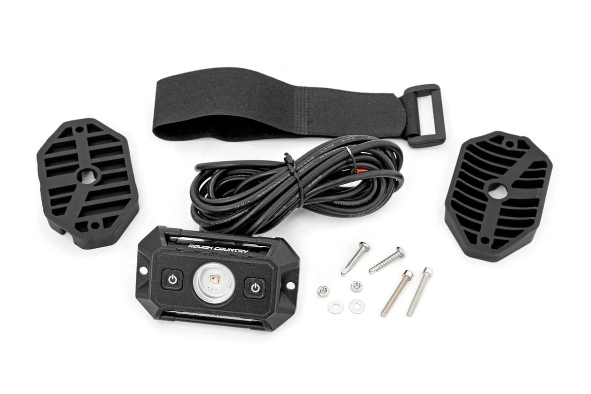 Rough Country RGB/White Chrome Series LED Dome Light - Image 3