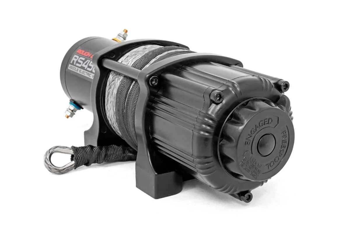 Rough Country UTV 4500 lb Winch w/ Remote Synthetic Rope - Image 4