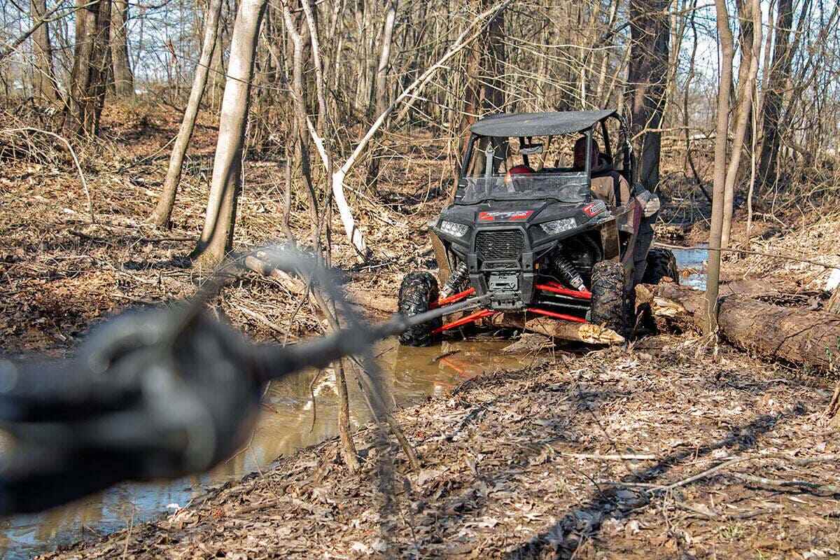 Rough Country UTV 4500 lb Winch w/ Remote Synthetic Rope - Image 8