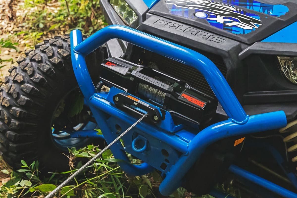 Rough Country UTV 6500 lb Winch w/ Remote Synthetic Rope - Image 13