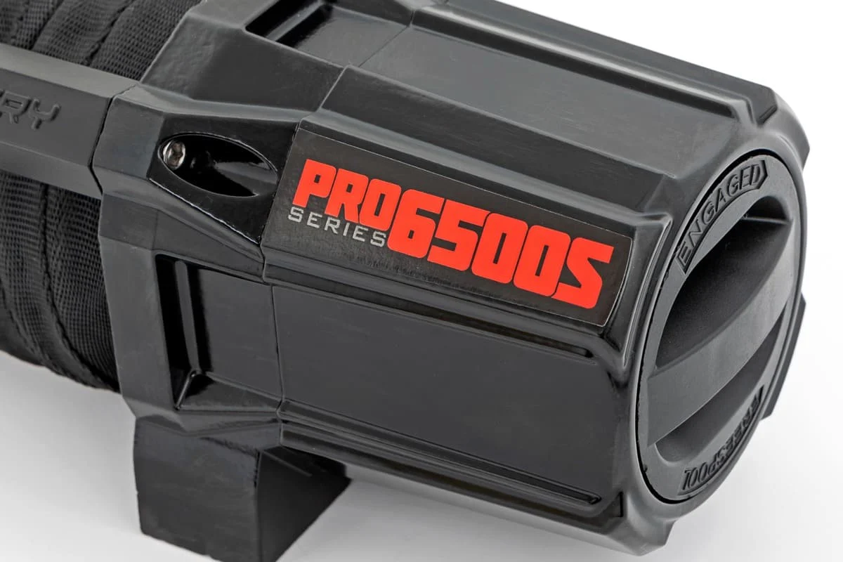 Rough Country UTV 6500 lb Winch w/ Remote Synthetic Rope - Image 7