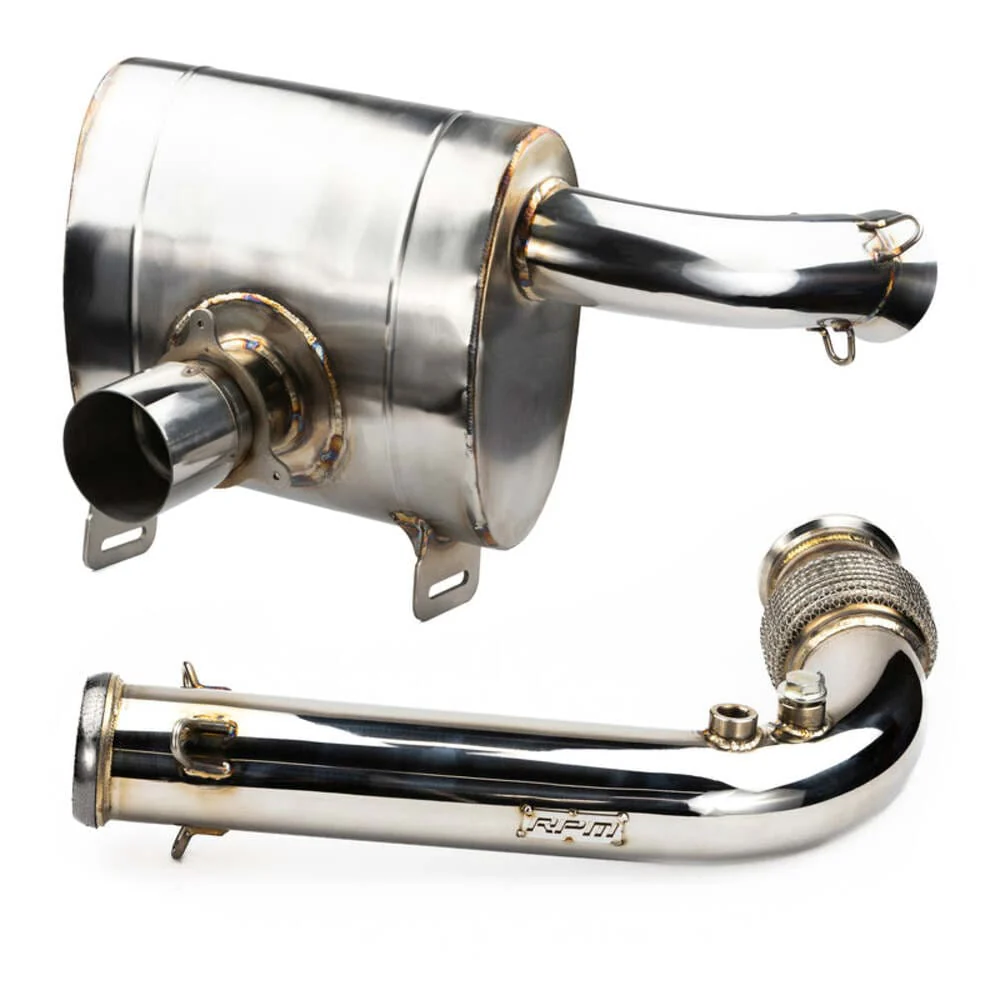RPM Can Am Maverick X3 Full 3" Chambered Q-Series Turbo Back Exhaust System - Image 3
