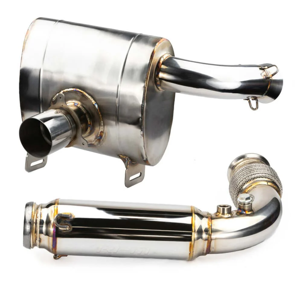 RPM Can Am Maverick X3 Full 3" Chambered Q-Series Turbo Back Exhaust System - Image 4