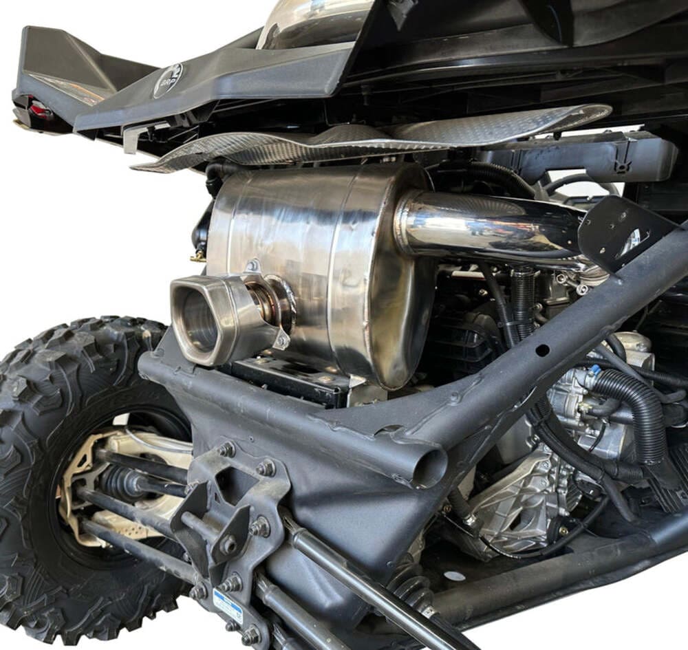 RPM Can Am Maverick X3 Full 3" Chambered Q-Series Turbo Back Exhaust System - Image 6