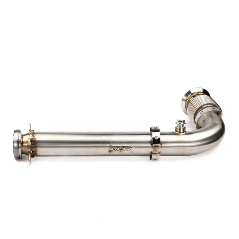 RPM Can-Am Maverick X3 Turbo R & RR Cat Delete Bypass Mid Pipe - Image 3