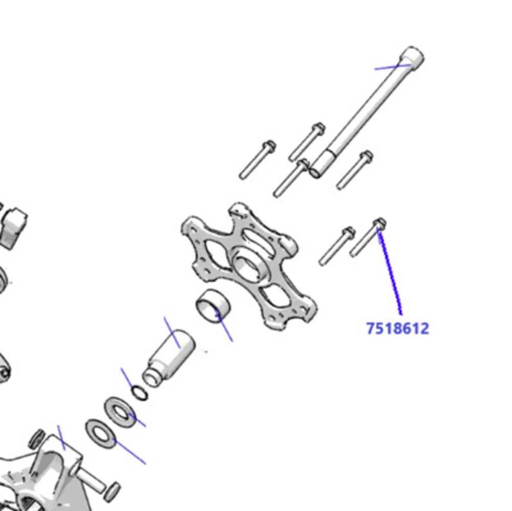 RPM Polaris RZR M6X1X35mm Primary Clutch Cover Bolt - Image 3