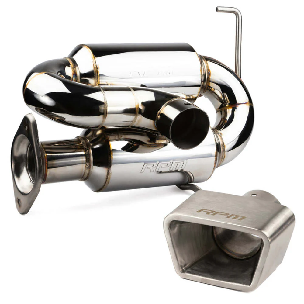 RPM Polaris RZR Pro R 3" Dual Sport Muffler W/ 3" Tip