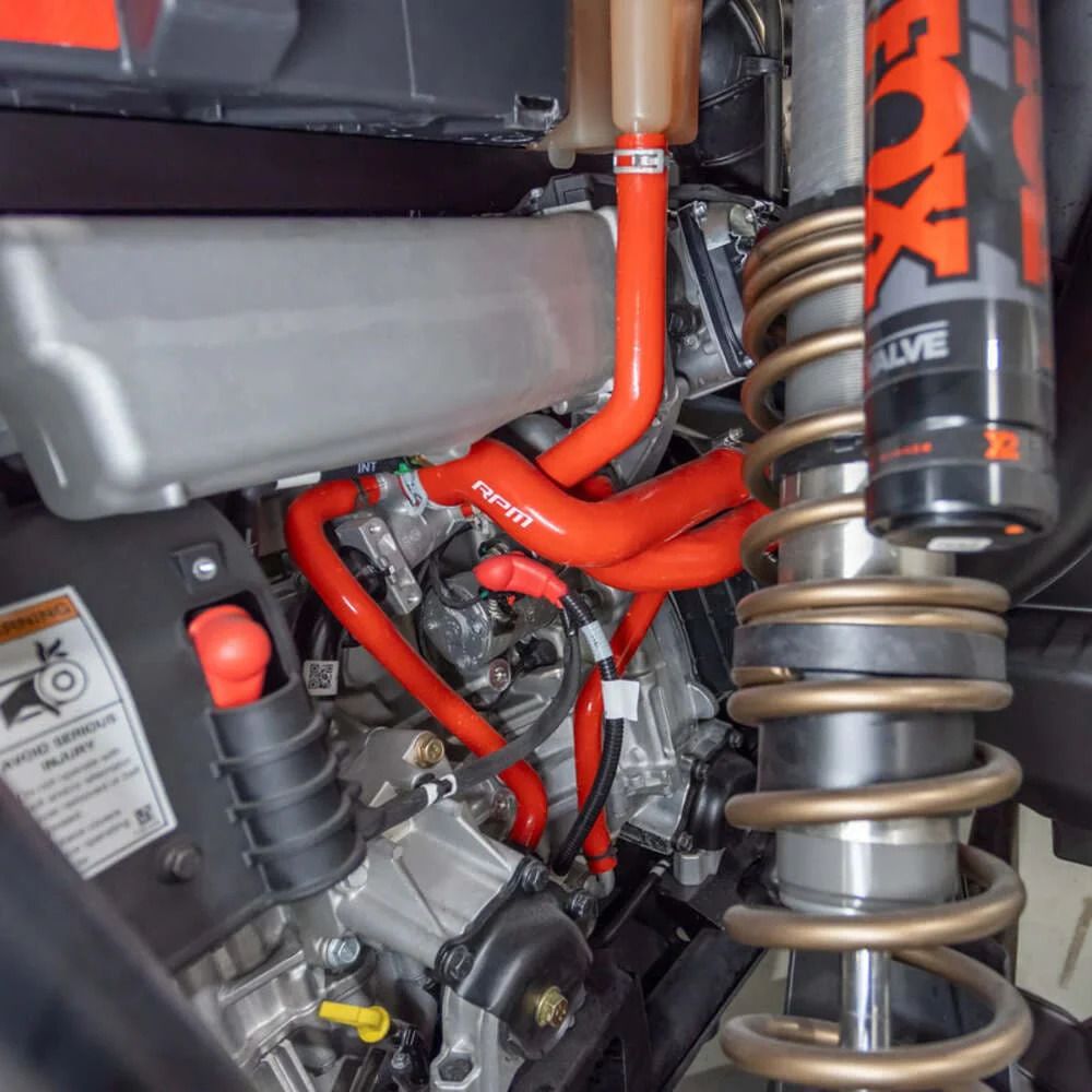 RPM Polaris RZR Pro R Silicone Coolant Hoses Kit - Image 5